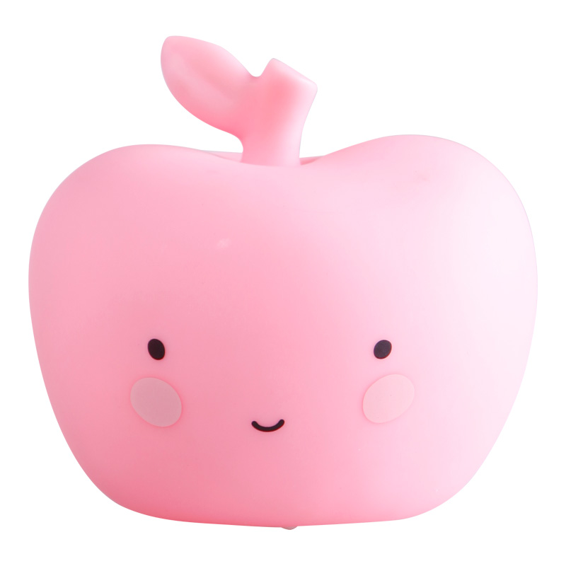 Mini pink apple LED light