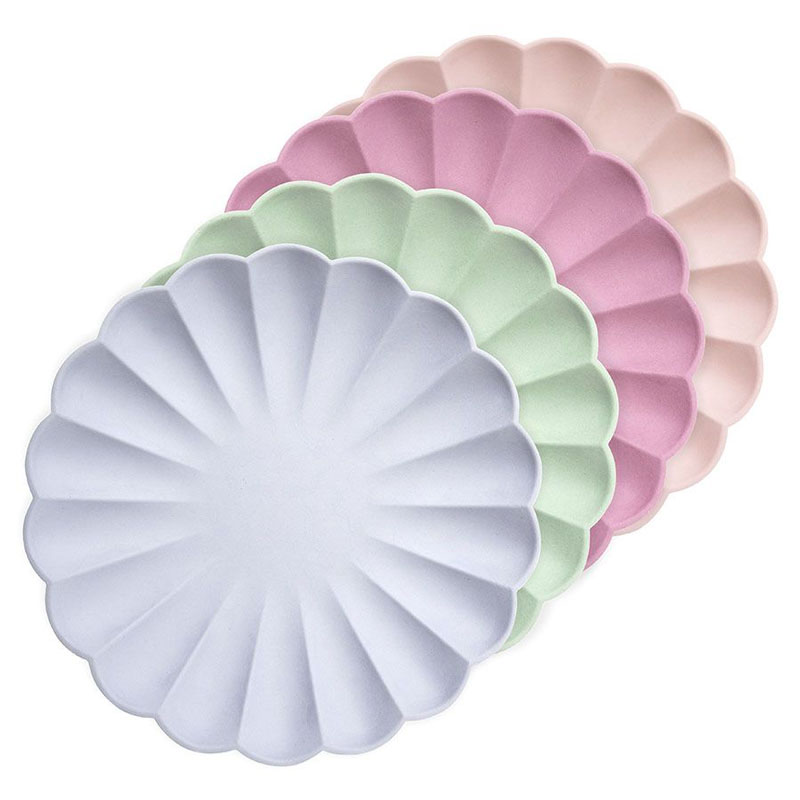 Multicolor Simply Eco Large Plates