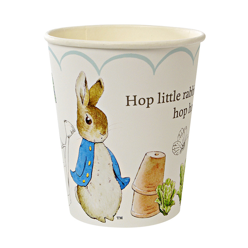 12 Peter Rabbit cups
