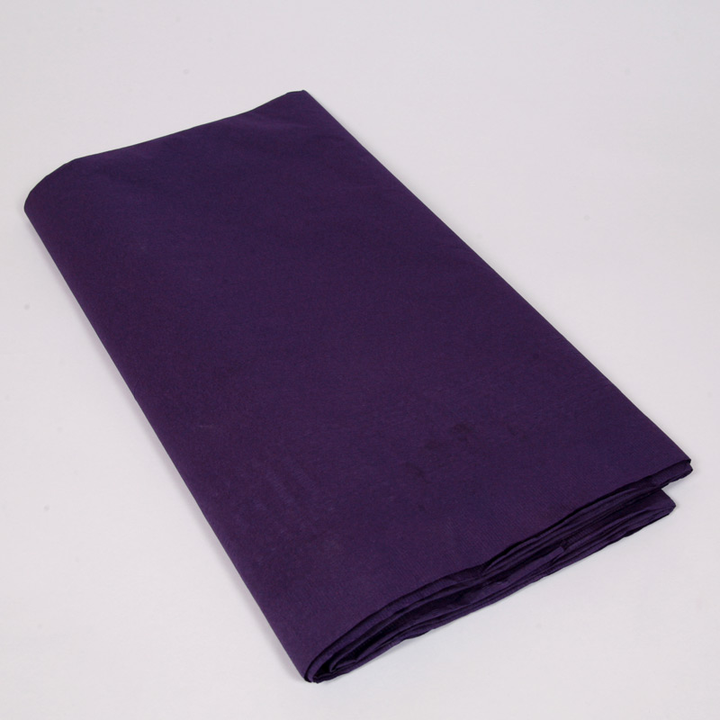 Purple paper table cover