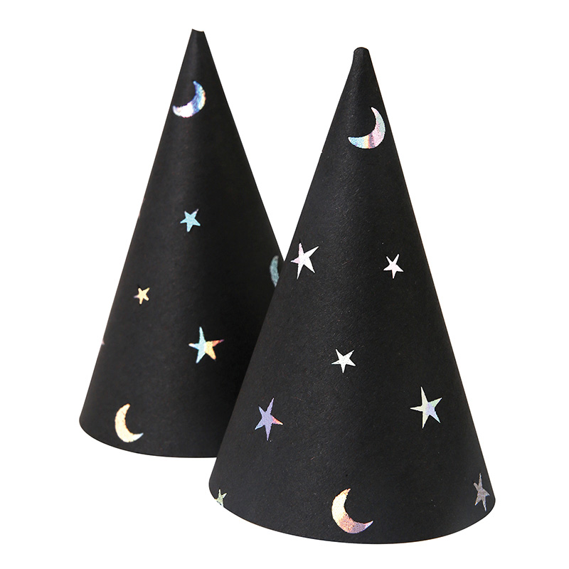 8 Mini Wizard Party Hats