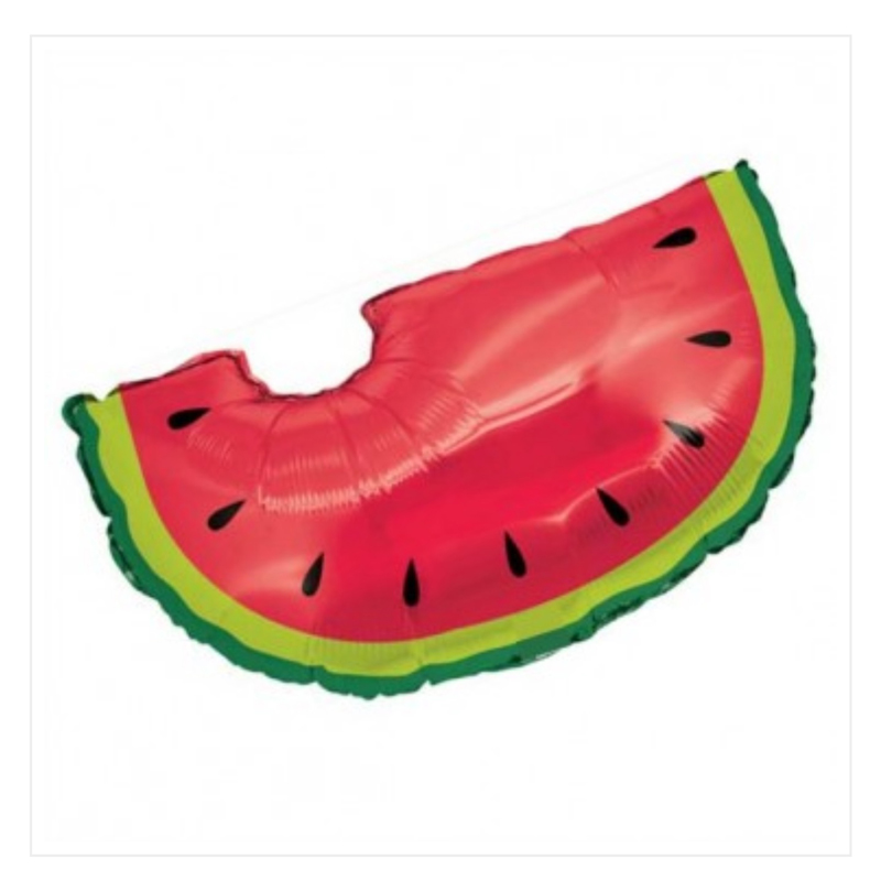 watermelon slice foil balloon