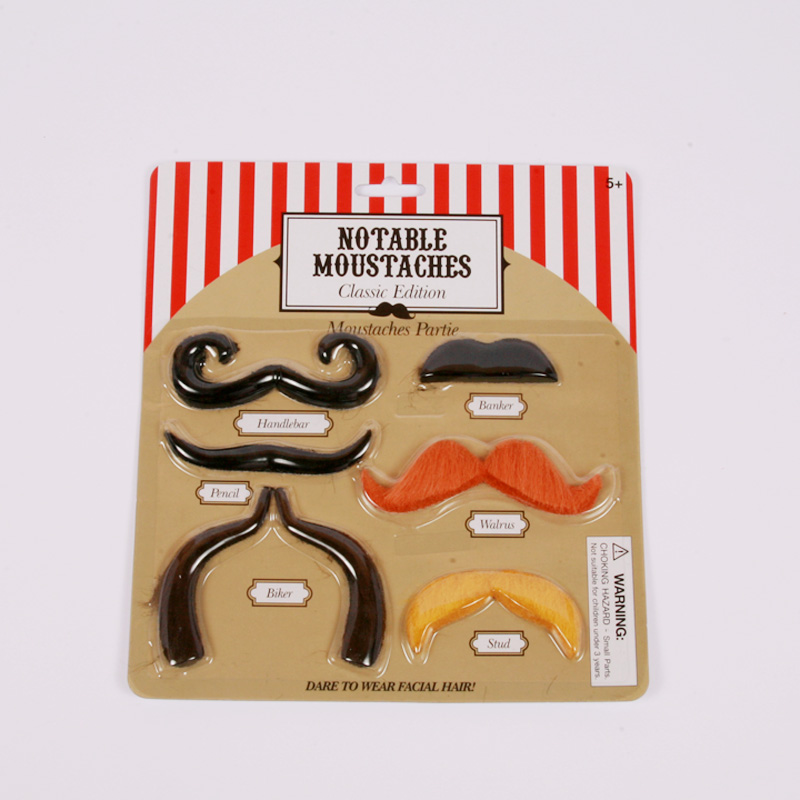 Stick on moustaches - classic edition