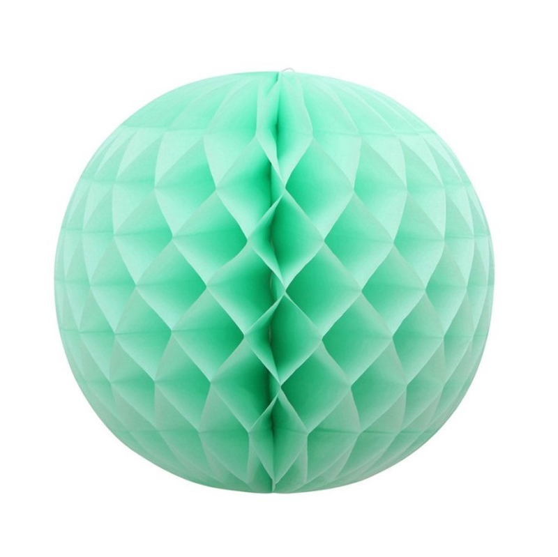 Mint Green Honeycomb ball