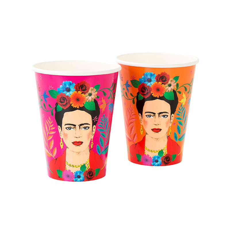 Boho Frida Kahlo Large Paper Cups