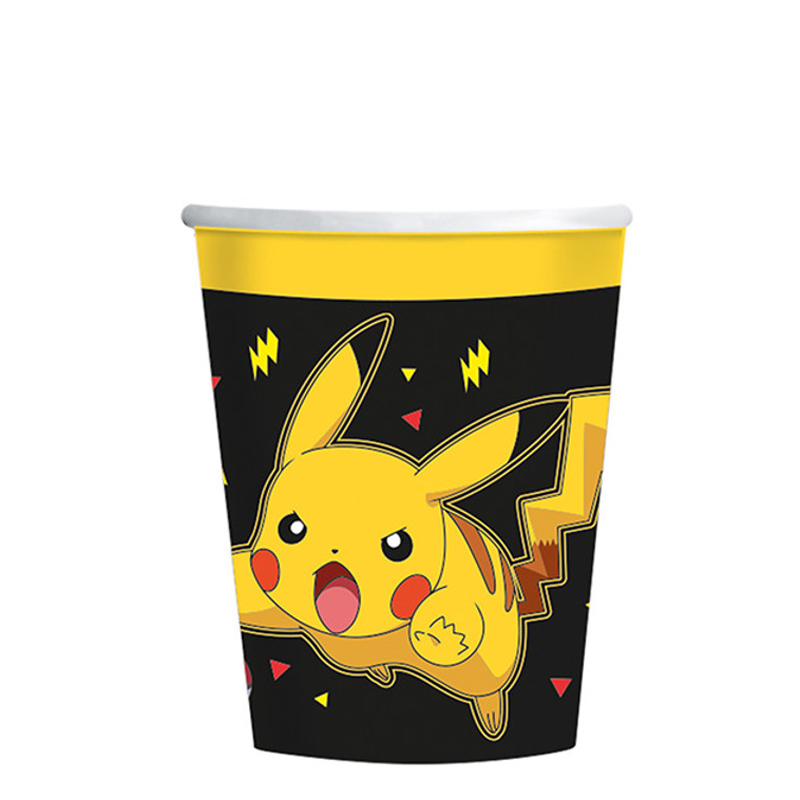 Pokemon Pikachu Paper Cups (8)