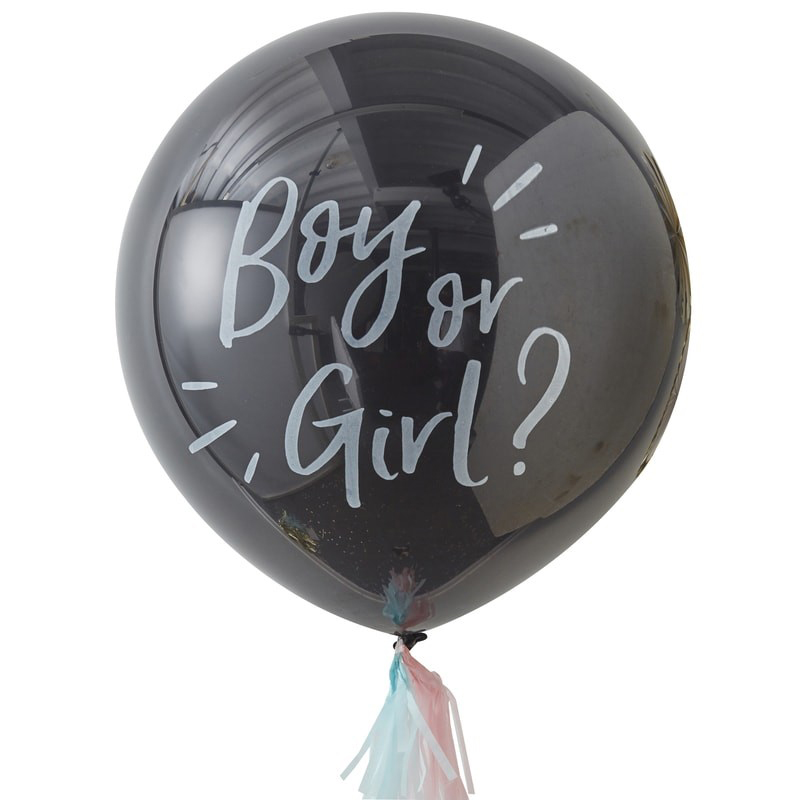 Giant gender reveal balloon kit