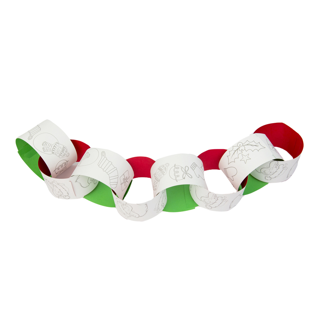 Make Your Own Christmas Paper Chains - 36 Pack