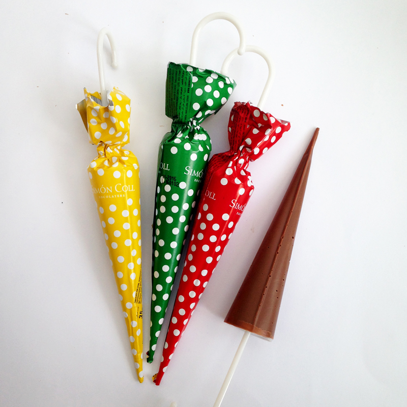 chocolate umbrellas Little Lulubel