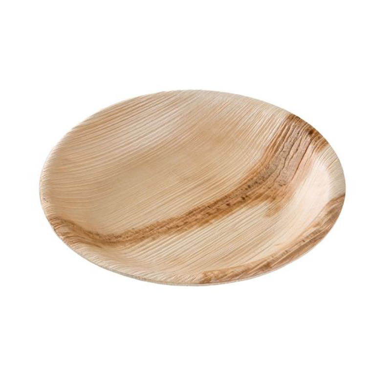 Palm Leaf  Round Plate- small
