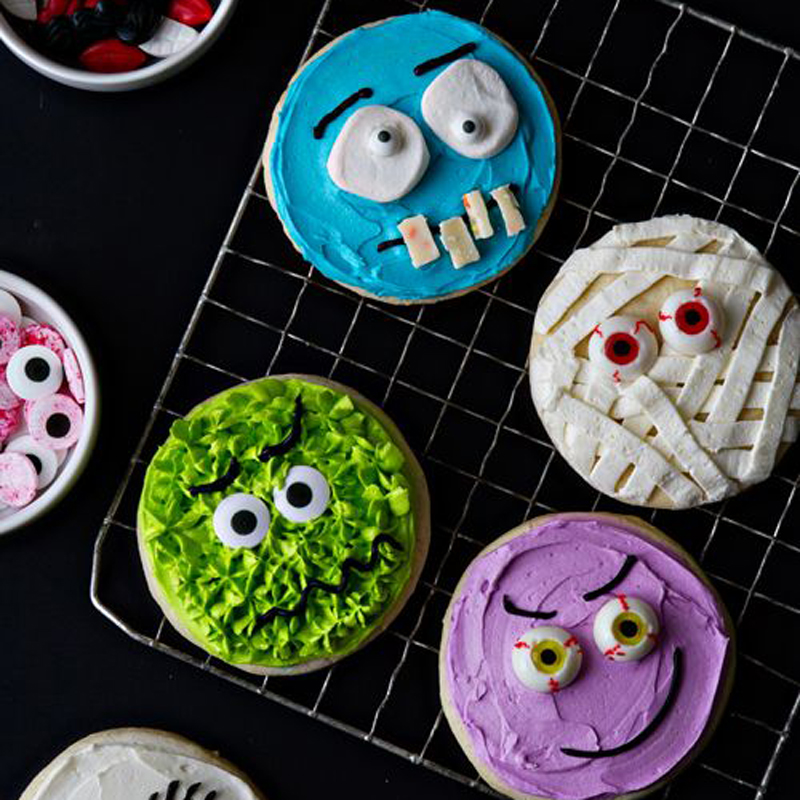 Edible creatures for Halloween