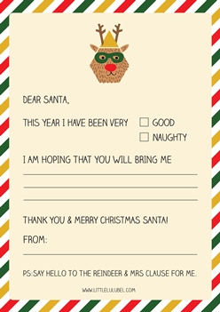 Have you written your letter to Santa?