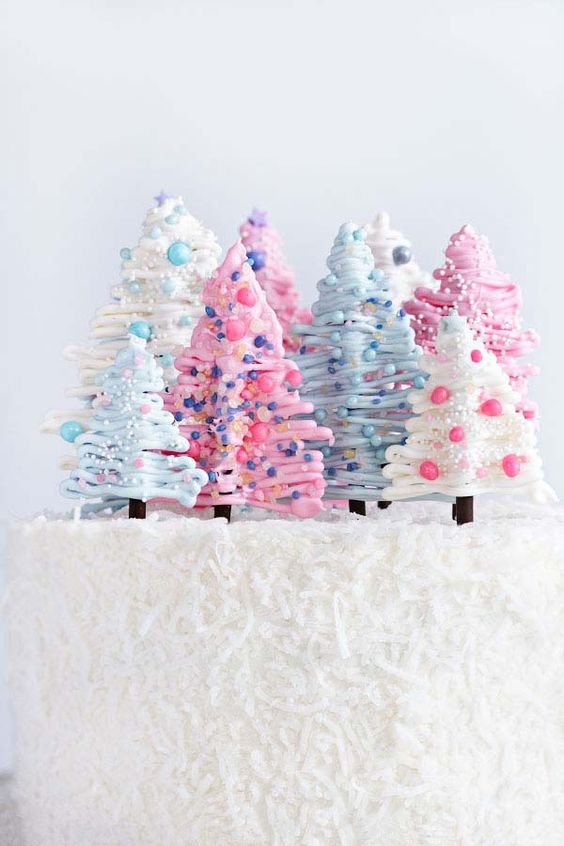 winter wonderland cake