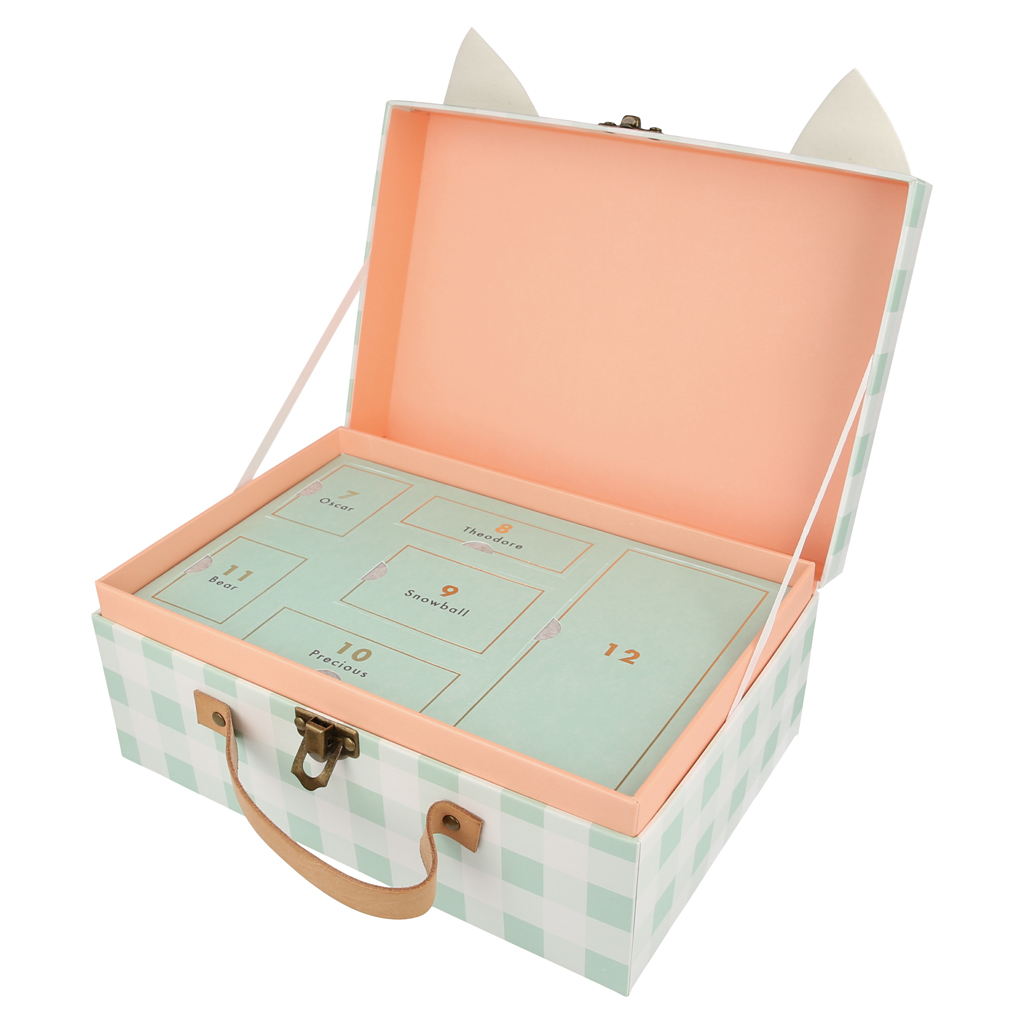 Cat Advent Calendar Suitcase Little Lulubel