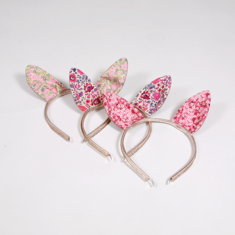 Liberty Betsy Anna print bunny ears headband - Little Lulubel