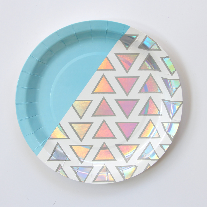 12 Disco Diamond Large Plates