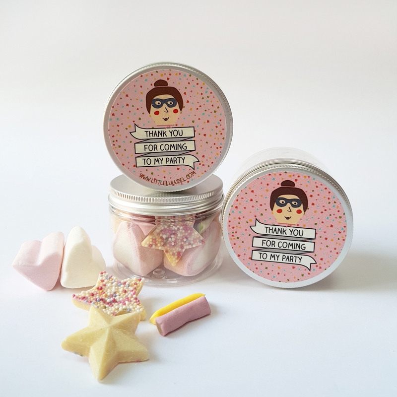 Personalised Ballerina sweets pot