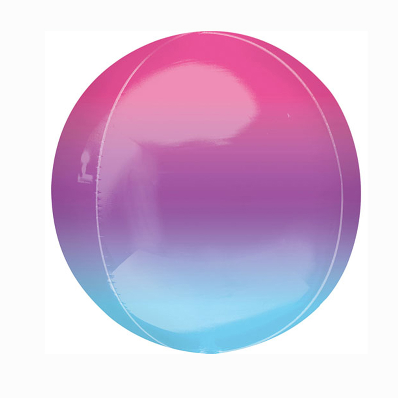 Orbz Ombre Purple & Blue Foil Balloon