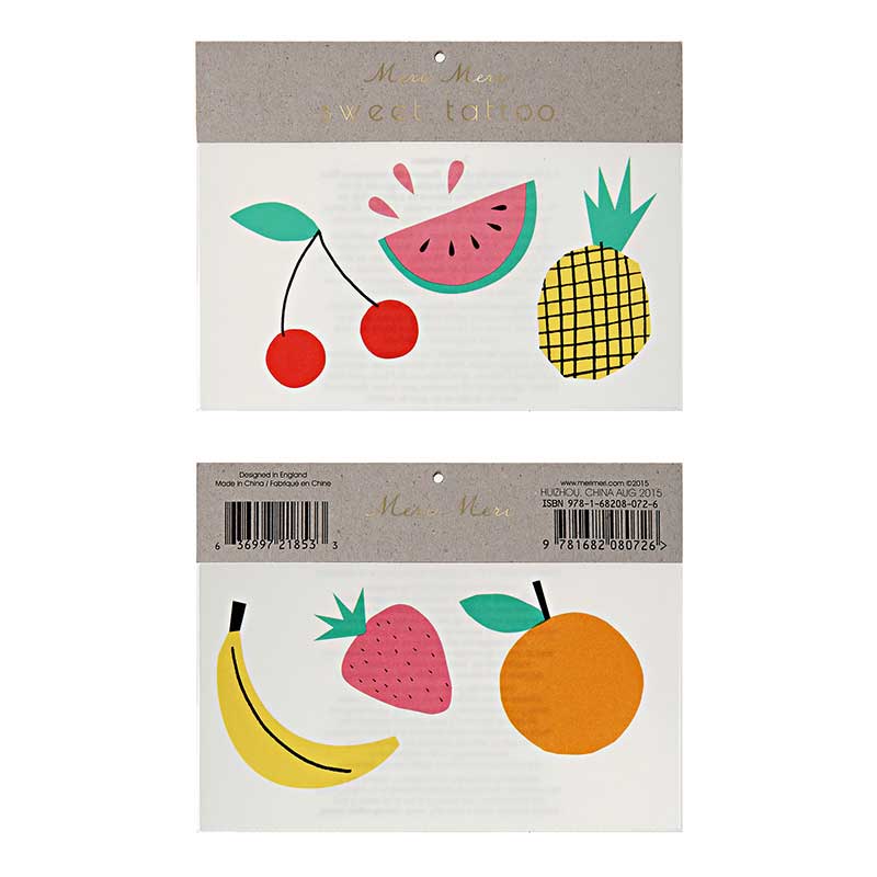 Fruit Tattoos