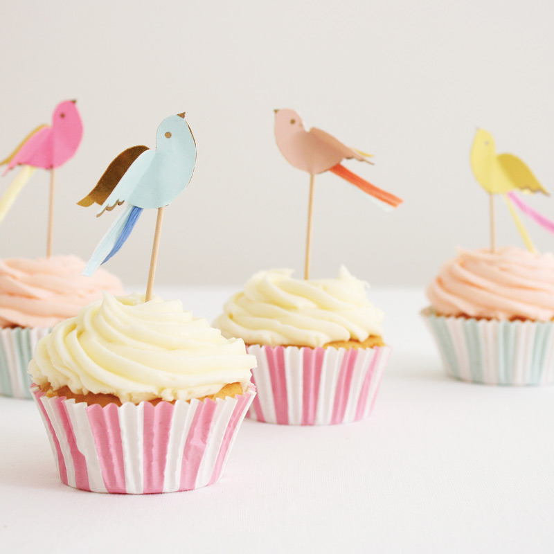 Pretty Birdies Cupcake Kit