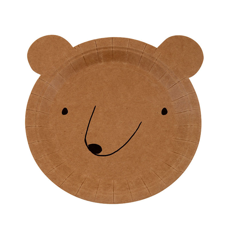Brown bear small Plates