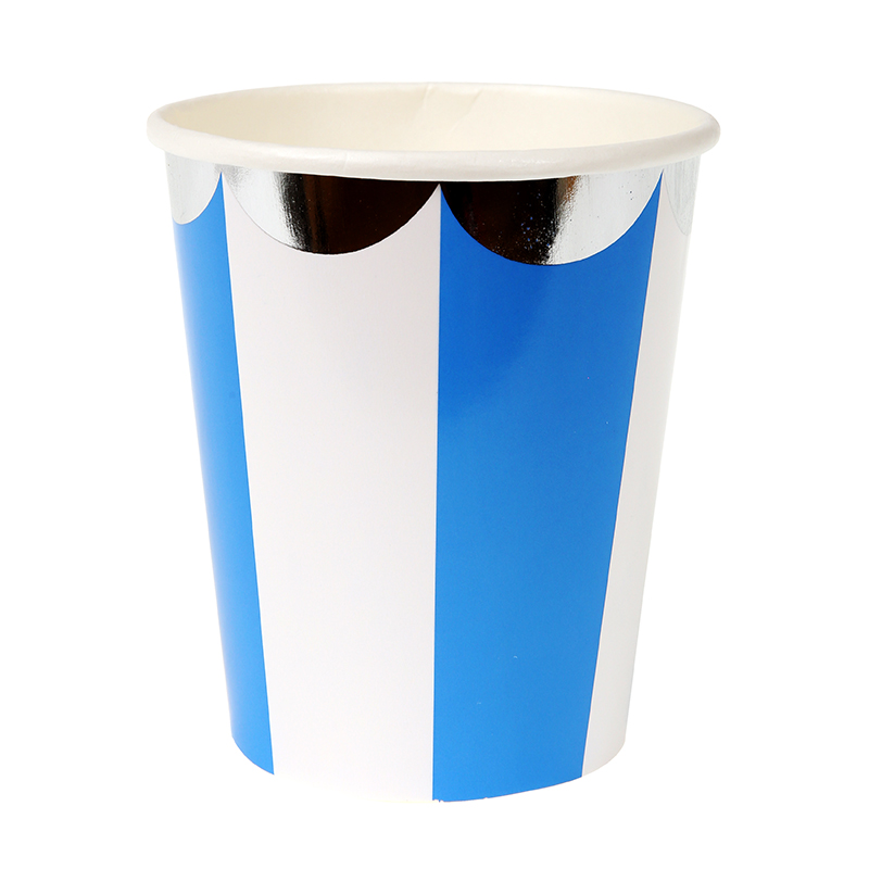 Blue Striped Cup