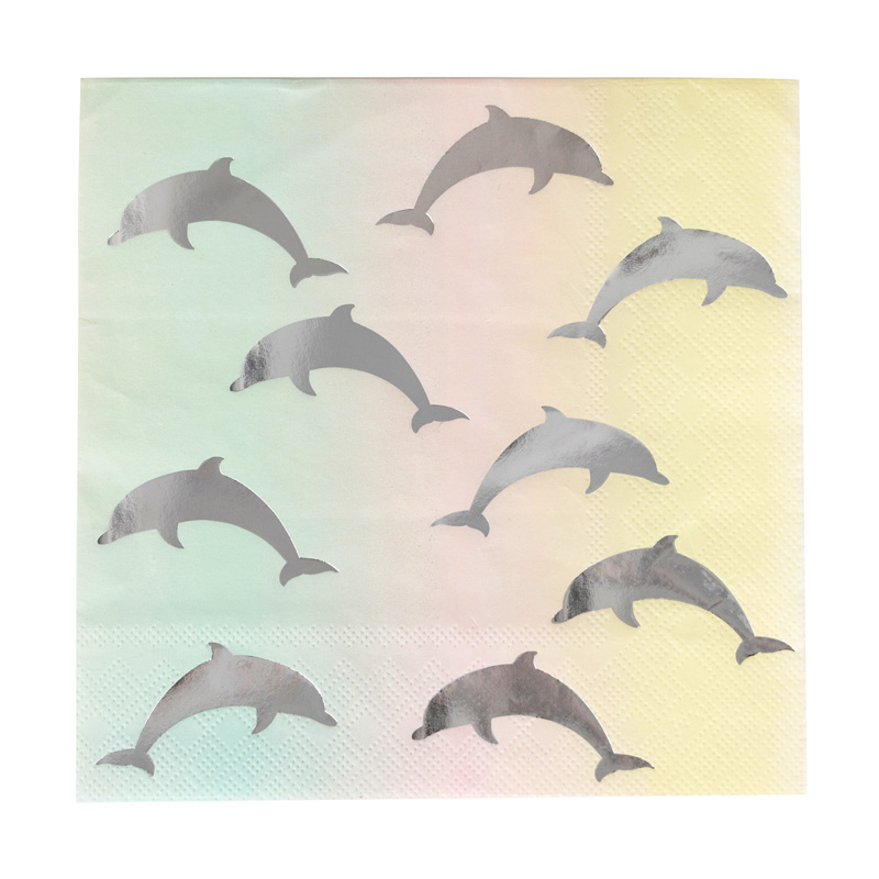 Dolphin paper napkins