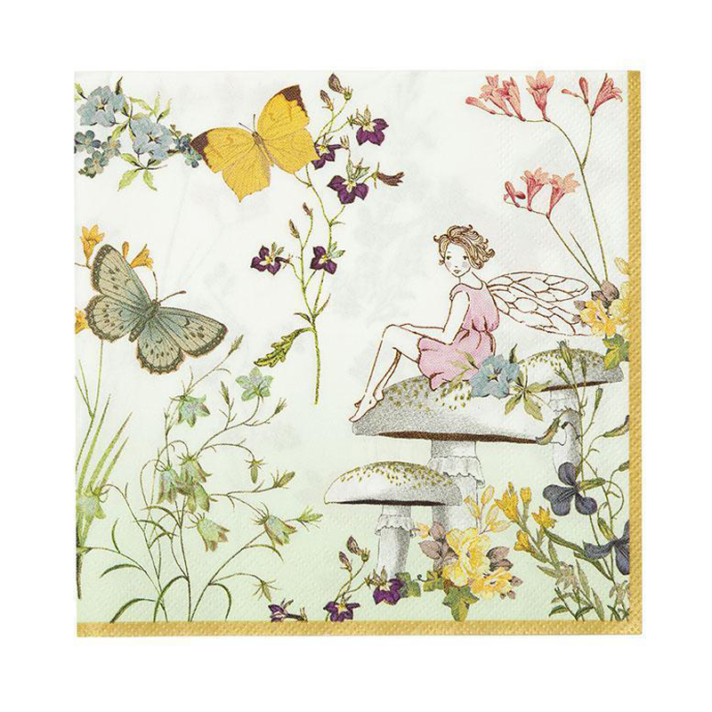 20 flower fairies napkins