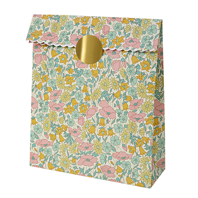 10 Liberty Poppy & Daisy Treat Bags