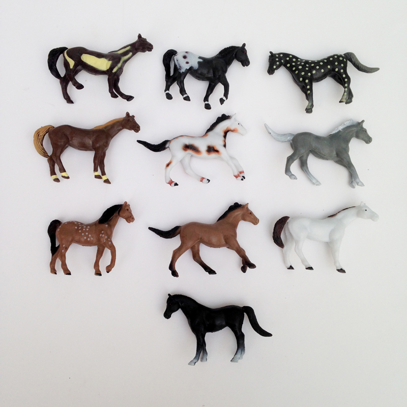 little toy horses