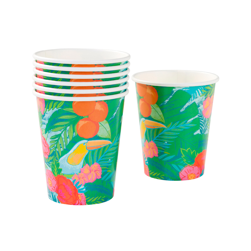 12 tropical fiesta cups
