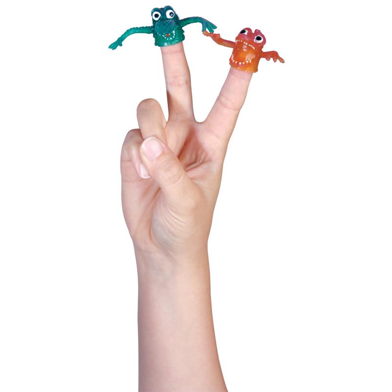Monster finger puppets