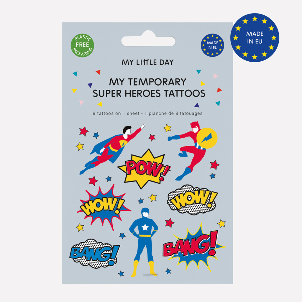 8 superhero tattoos