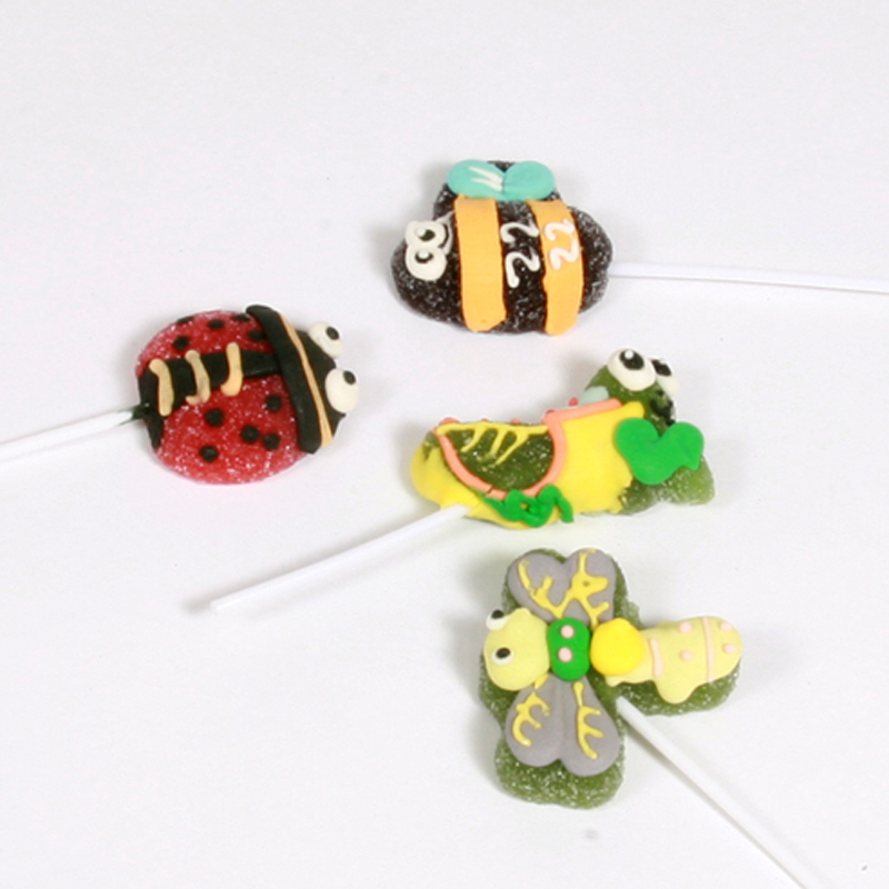 garden critter Gummy Pops