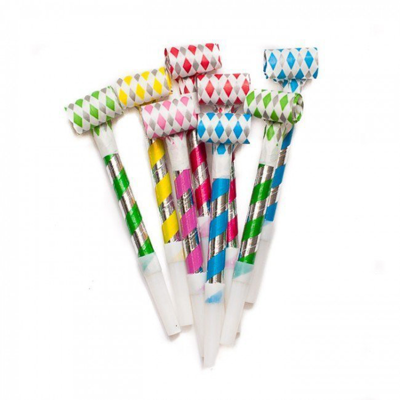 set of 8 party blowers