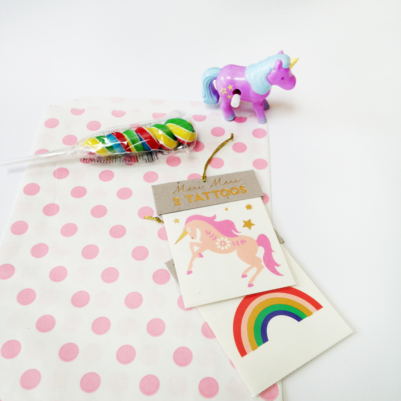 Unicorn party bag