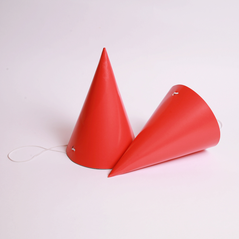 Set Of 8 Red Party Hats Little Lulubel