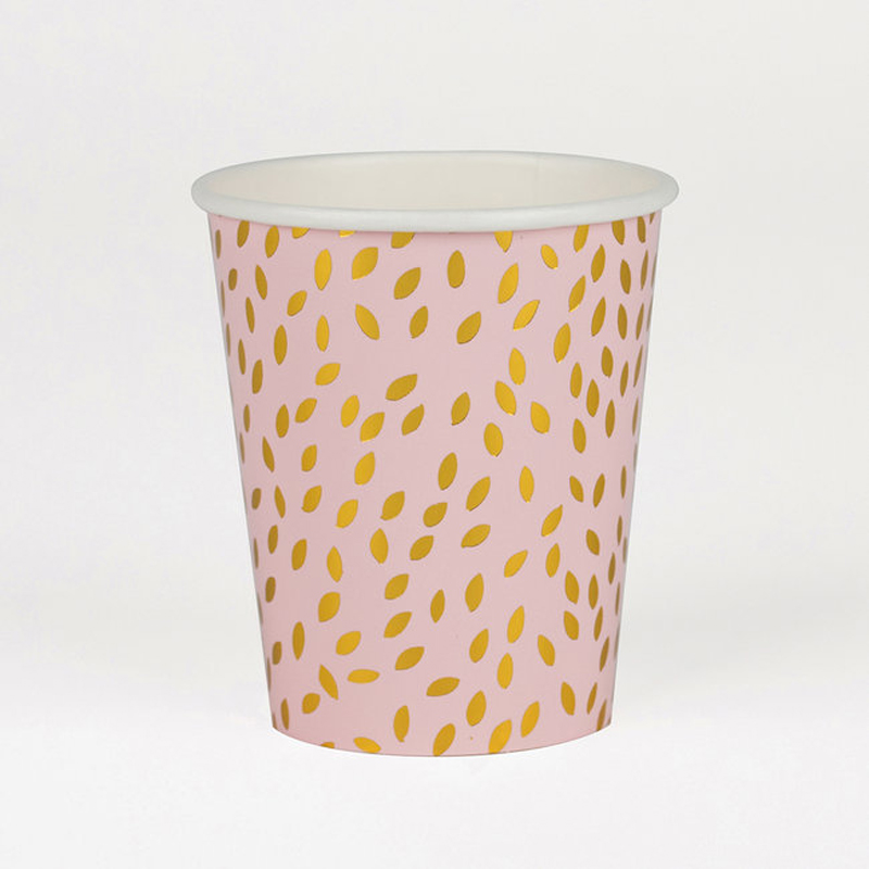 golden seeds paper cups