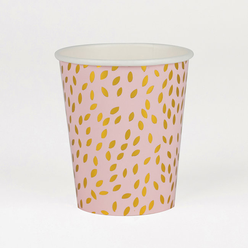 golden seeds paper cups