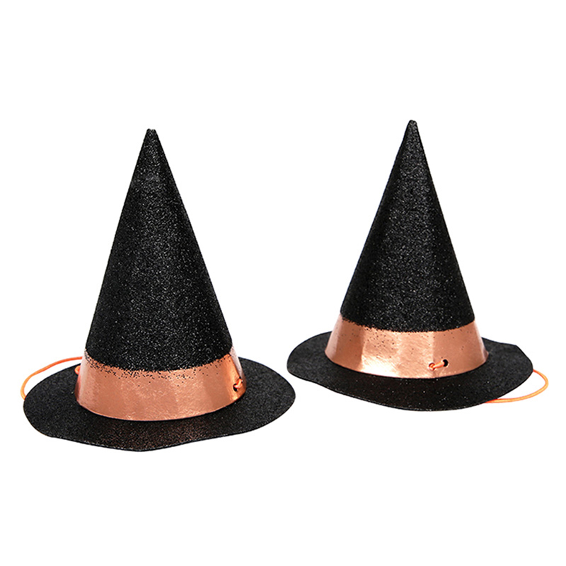 8 Mini Witch Hats