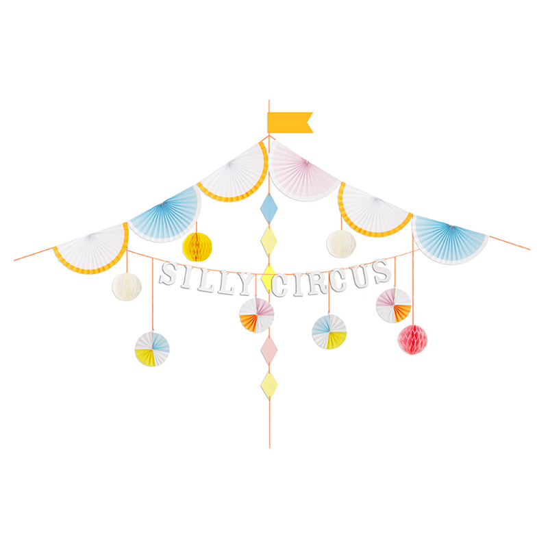 Silly Circus Garland Kit