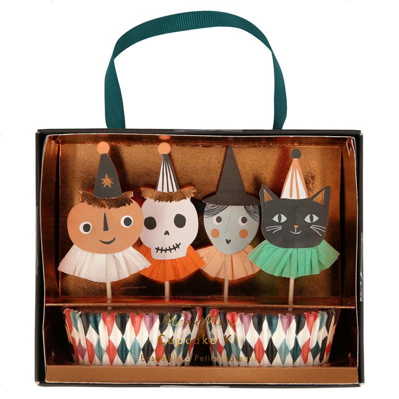 24 Halloween Dancing Figures Cupcake Kit