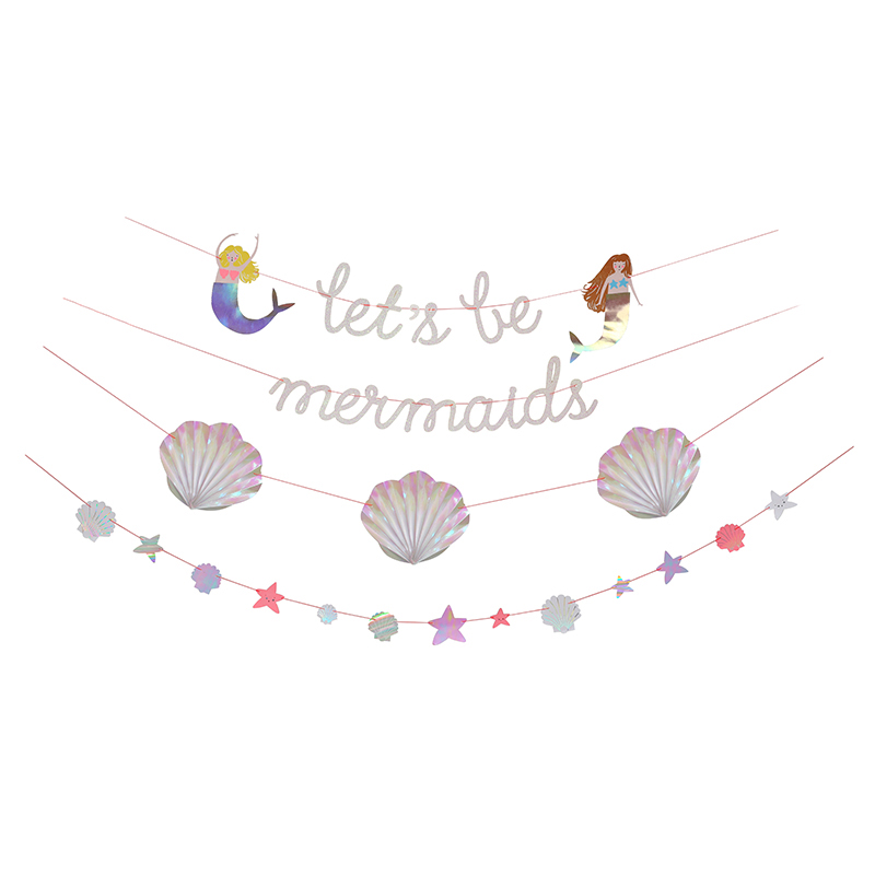 Let's Be Mermaids Garland