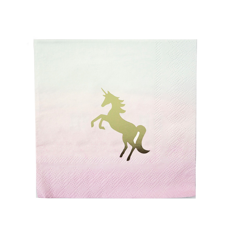 Unicorn Cocktail Napkins