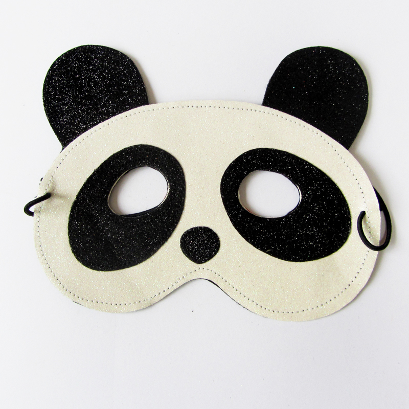 Panda glitter facemask