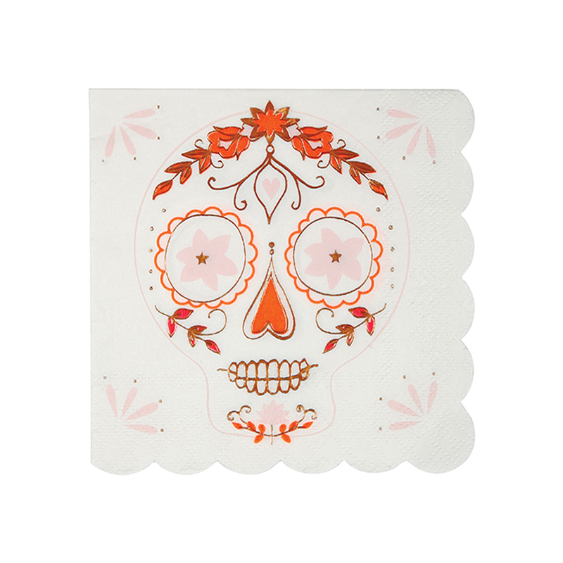 Sugar Skull small Napkins