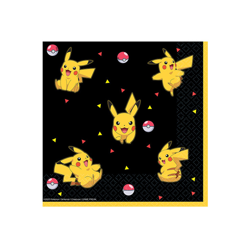 Pokemon Pikachu Paper Napkins (16)