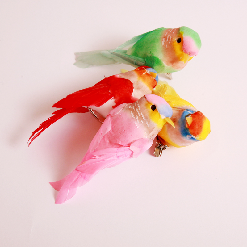 decorative birds with clip