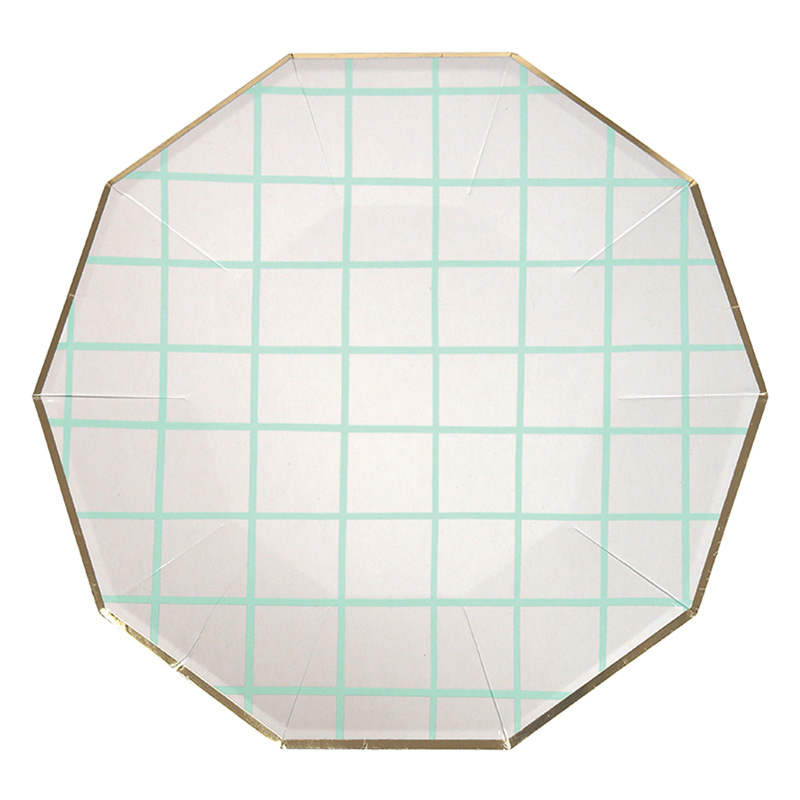 Large Mint Grid Plates