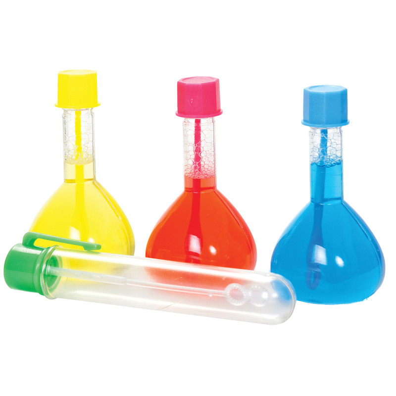 Colour bubble mixing lab